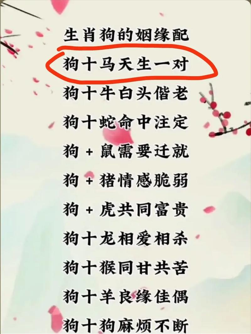 属狗的和什么生肖合得来:属狗的和什么生肖合得来婚姻
