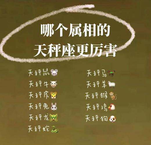 天秤座属什么生肖最聪明?的简单介绍