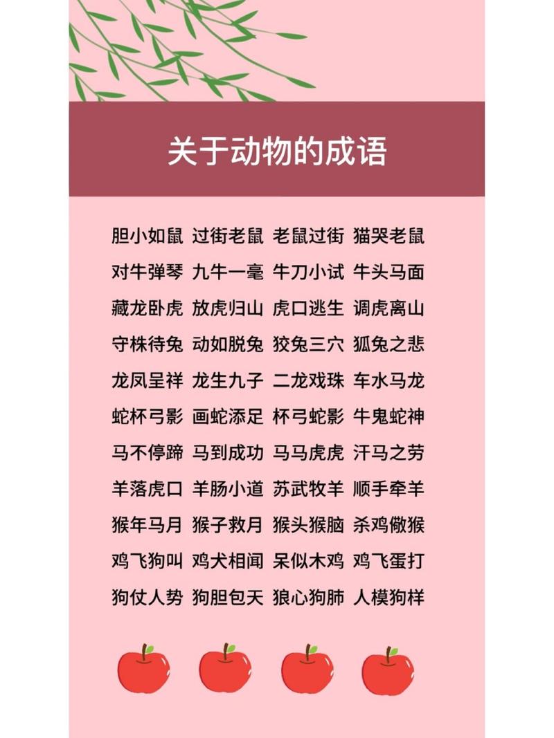 备多力分打一动物:备多什么什么的成语