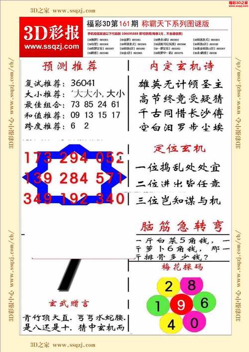 福彩今日字谜:3d福彩今日字谜