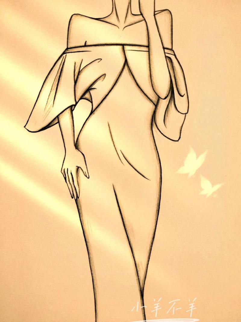 简笔画图片大全:简笔画图片大全美女
