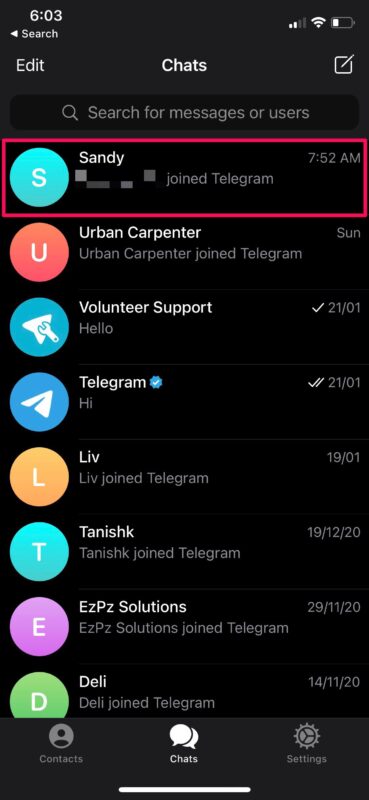 关于Telegram软件的信息