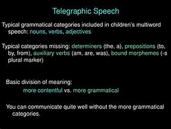 telegraphicspeechstage的简单介绍