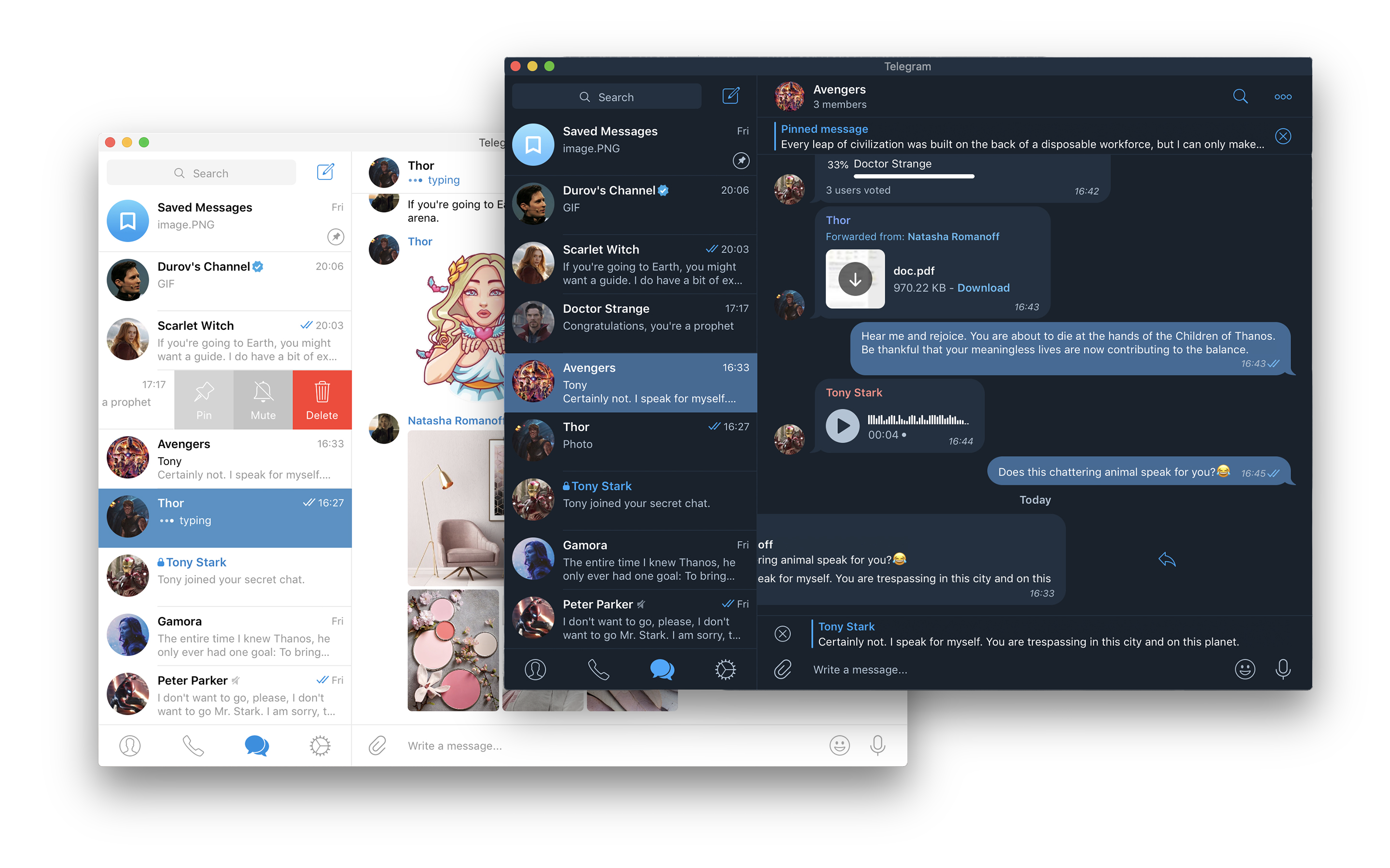 telegrmdesktop，beegeesstayinalive