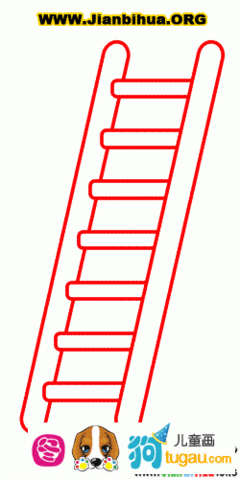 仙梯子画法简笔画图片大全，仙梯子画法简笔画图片大全可爱