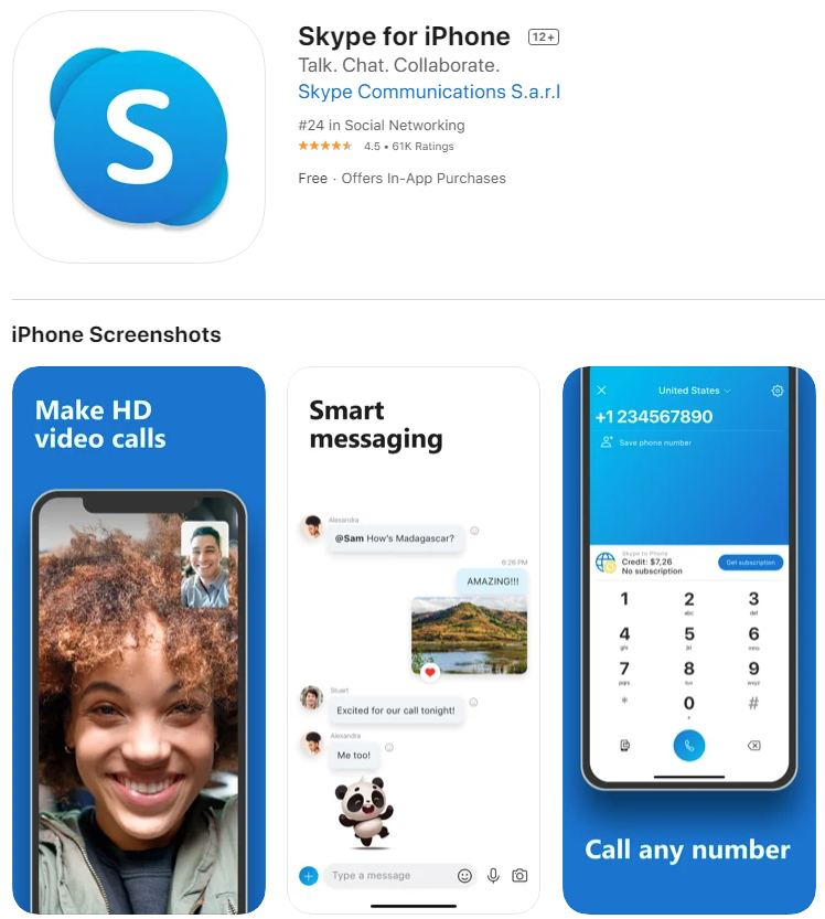 苹果skype下载，苹果版本skype下载