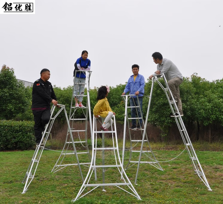 果树专用梯子图片，果园专用梯子图片大全
