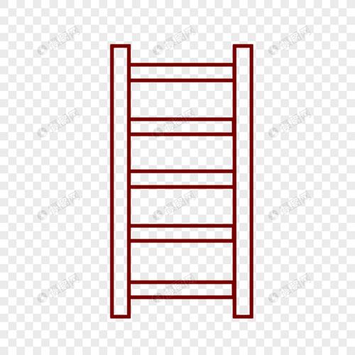 梯子简笔画简笔画，梯子简笔画简笔画大全