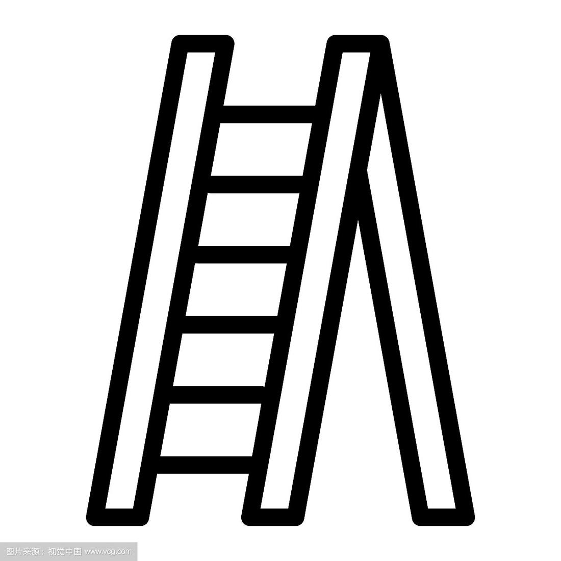 梯子图片卡通画，梯子卡通图片大全
