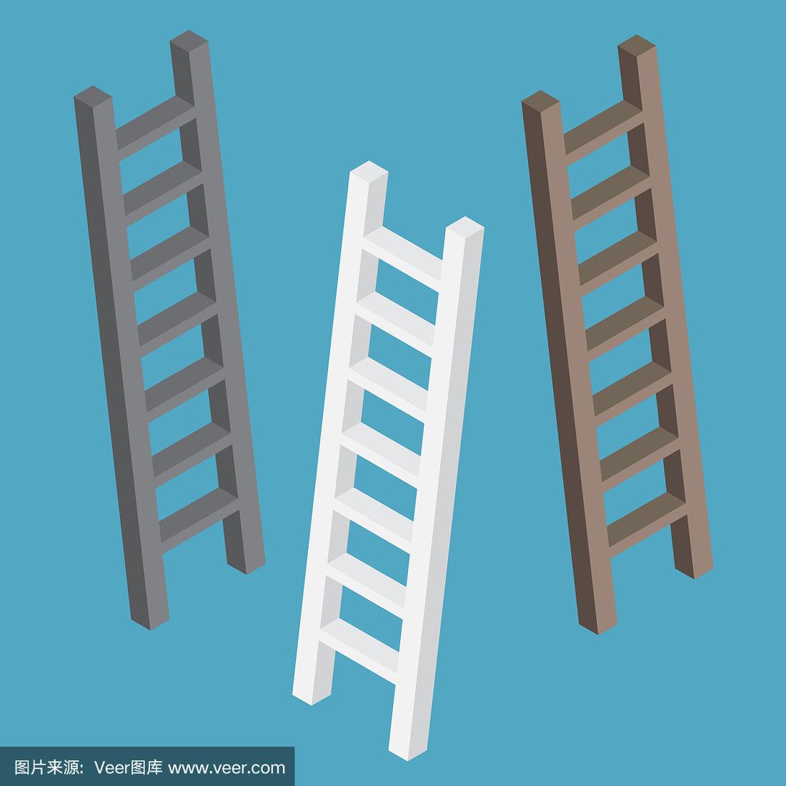 立体梯子图画,立体画入门 简单 教程梯子